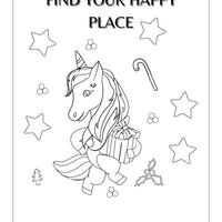 Unicorn - Kids Coloring page