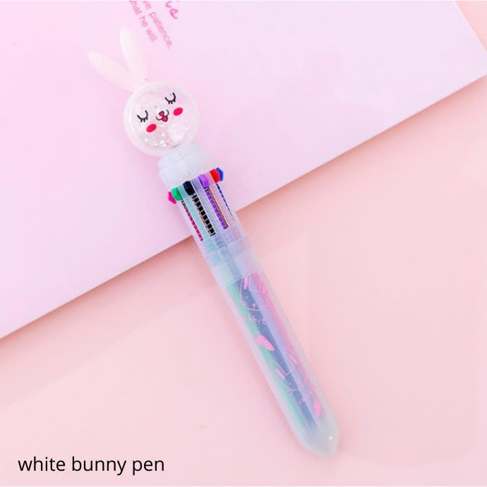Multicolor Unicorn & Bunny Pens