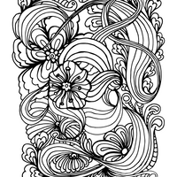 Spring  - Coloring page